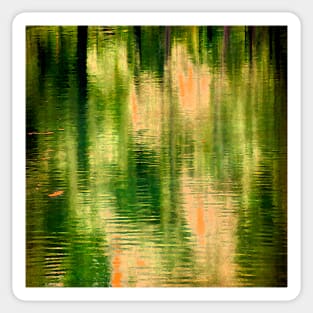 Reflections In a Pond #3 Sticker